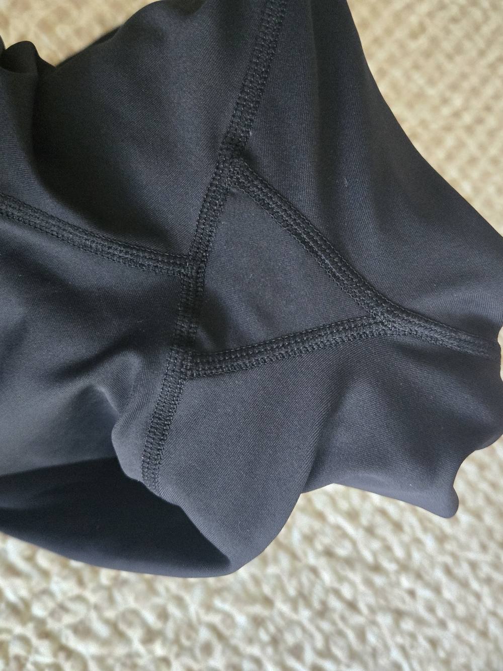 2 Pair Bundle ZYIA Black Capri Leggings One With Pockets, 16/18, Gym, Athletic - Picture 4 of 8